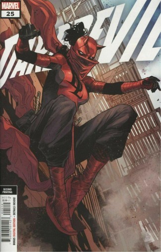 DAREDEVIL #25 (2019 SERIES) 2ND PRINTING FIRST ELEKTRA AS DAREDEVIL