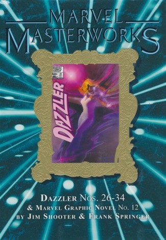 MARVEL MASTERWORKS DAZZLER VOLUME 3 DM VARIANT #323 EDITION HARDCOVER