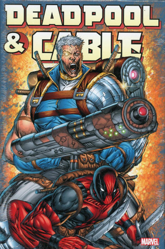 DEADPOOL AND CABLE OMNIBUS HARDCOVER ROB LIEFELD COVER