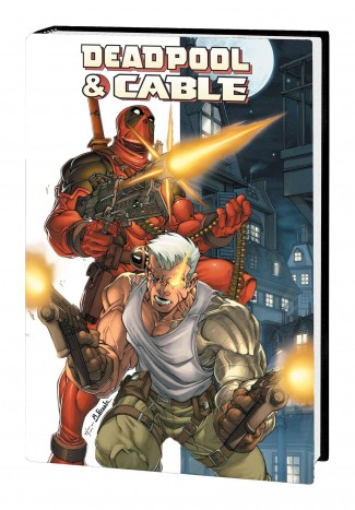DEADPOOL AND CABLE OMNIBUS HARDCOVER MARK BROOKS DM VARIANT COVER
