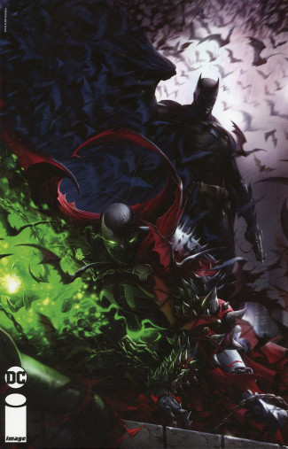 BATMAN SPAWN #1 COVER E FRANCESCO MATTINA 