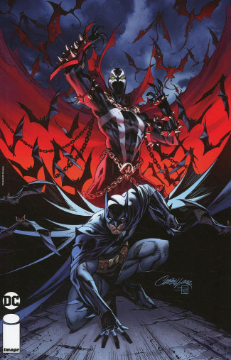 BATMAN SPAWN #1 COVER F J SCOTT CAMPBELL