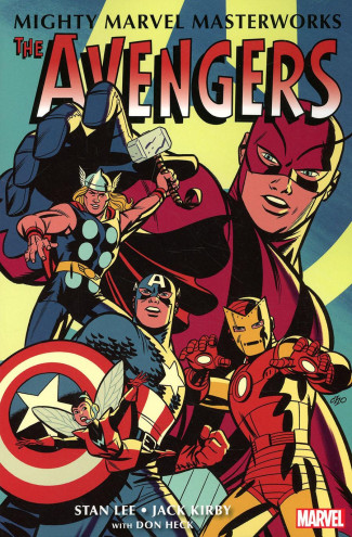 MIGHTY MARVEL MASTERWORKS AVENGERS THE COMING OF THE AVENGERS VOLUME 1 GRAPHIC NOVEL CHO COVER