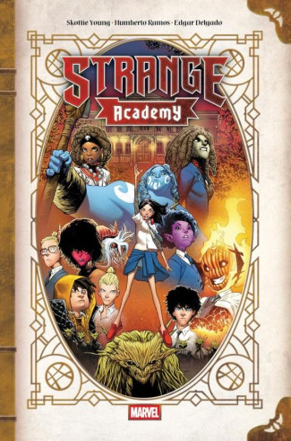 STRANGE ACADEMY OMNIBUS HARDCOVER HUMBERTO RAMOS COVER
