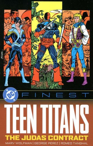 DC FINEST TEEN TITANS THE JUDAS CONTRACT GRAPHIC NOVEL