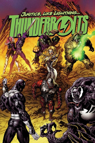 THUNDERBOLTS DARK REIGN OMNIBUS HARDCOVER MIKE DEODATO DM VARIANT COVER