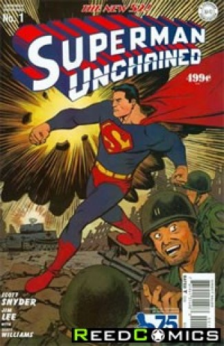Superman Unchained #1 (75th Anniversary Golden Age 1 in 75 Variant Cover)
