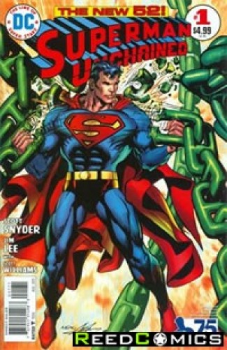 Superman Unchained #1 (75th Anniversary Bronze Age 1 in 50 Variant Cover)