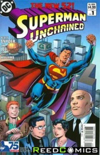 Superman Unchained #1 (75th Anniversary Modern Age 1 in 25 Variant Cover)