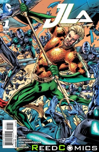 Justice League of America Volume 4 #1 (Aquaman Variant Cover)