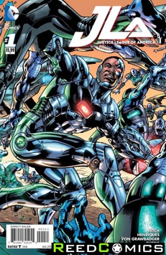 Justice League of America Volume 4 #1 (Cyborg Variant Cover)