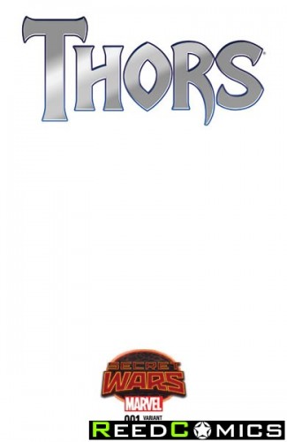 Thors #1 (Blank Variant Cover)