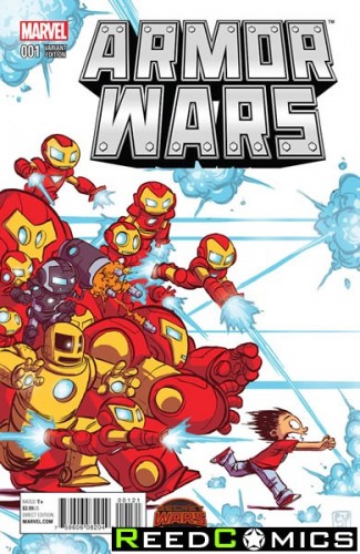 Armor Wars #1 (Skottie Young Baby Variant Cover)