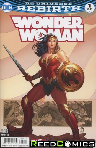 Wonder Woman Volume 5 #1 (DCU Rebirth - Variant Edition)