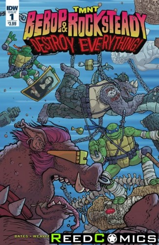 Teenage Mutant Ninja Turtles Bebop and Rocksteady Destroy Everything #1