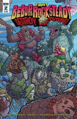 Teenage Mutant Ninja Turtles Bebop and Rocksteady Destroy Everything #2