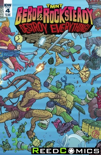 Teenage Mutant Ninja Turtles Bebop and Rocksteady Destroy Everything #4