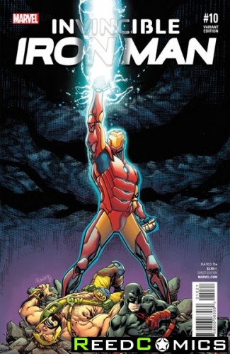 Invincible Iron Man Volume 2 #10 (Civil War Reenactment Variant Cover)