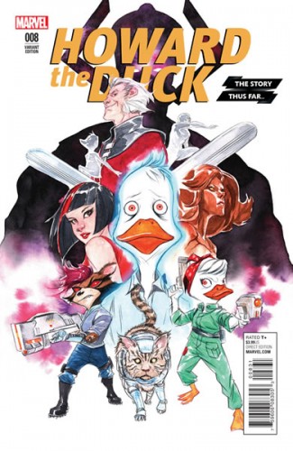 Howard the Duck Volume 5 #8 (Story Thus Far Variant Cover)