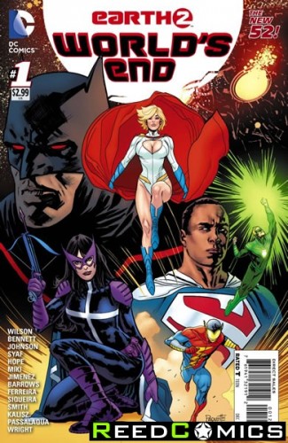 Earth 2 Worlds End #1 (1 in 50 Incentive Variant Cover)