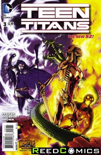 Teen Titans Volume 5 #3 (Monsters Variant Cover)