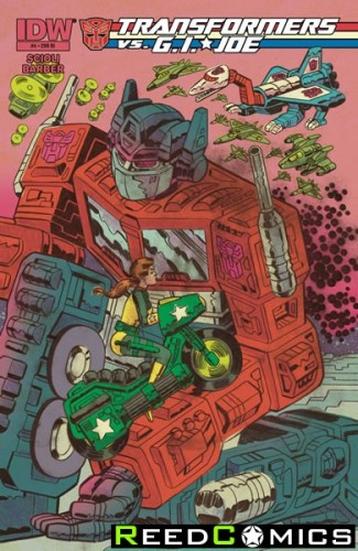 Transformers vs GI Joe #4 (1 in 10 Incentive Cover Variant)