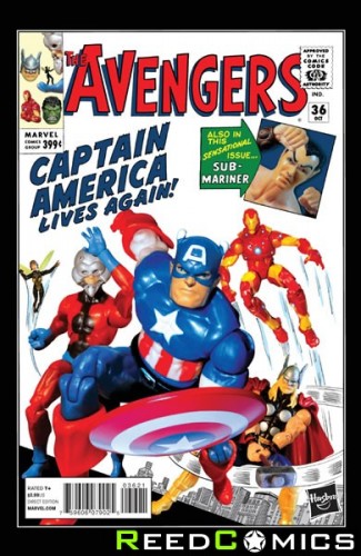 Avengers Volume 5 #36 (1 in 15 Hasbro Incentive Variant Cover)