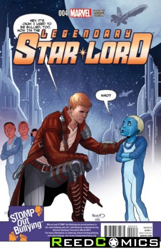 Legendary Star Lord #4 (1 in 15 Stomp Out Bullying Incentive Variant Cover)