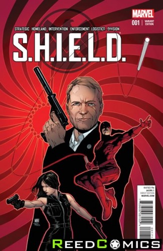 SHIELD Volume 4 #1 (McNiven Young Guns Variant Cover)