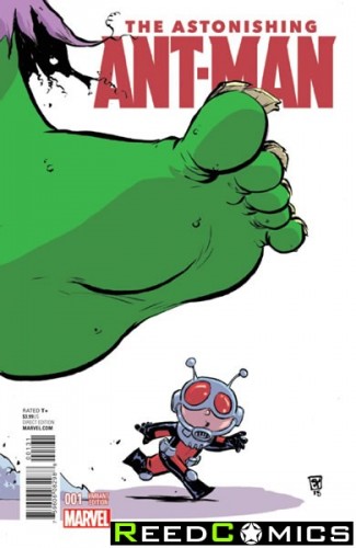 Astonishing Ant Man #1 (Skottie Young Baby Variant Cover)