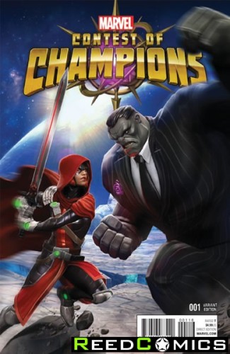 Contest of Champions Volume 3 #1 (1 in 10 Game Incentive Variant Cover)