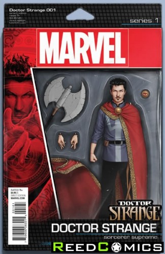 Doctor Strange Volume 4 #1 (Christopher Action Figure Variant Cover)