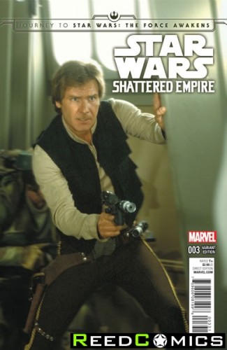 Journey to Star Wars The Force Awakens Shattered Empire #3 (1 in 25 Movie Incentive Variant Cover)