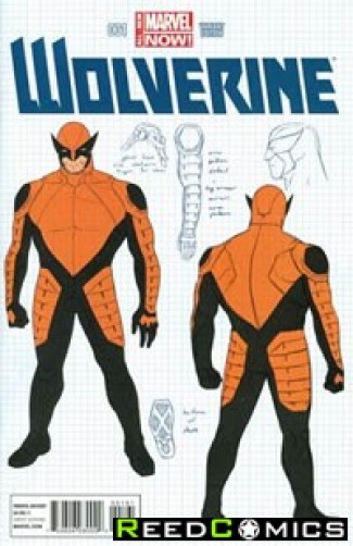Wolverine Volume 6 #1 (Design Variant Cover)