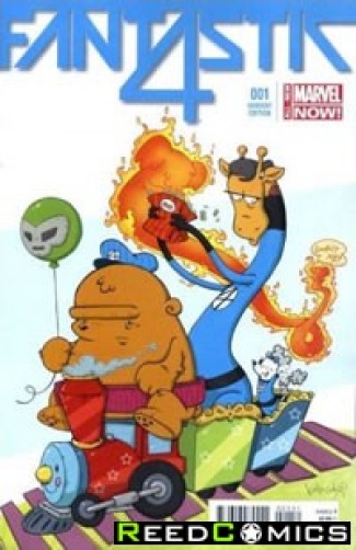 Fantastic Four Volume 5 #1 (Cook Animal Variant Cover)