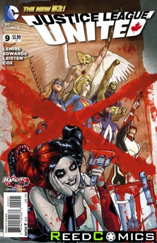 Justice League United #9 (Harley Quinn Variant Edition)