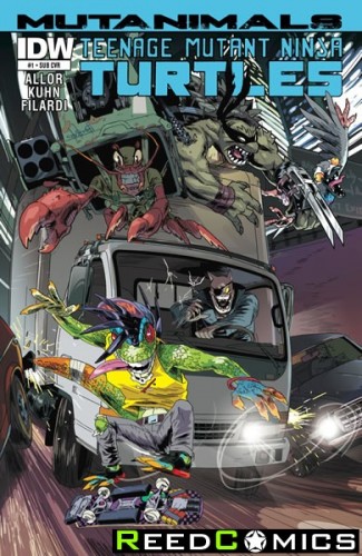 Teenage Mutant Ninja Turtles Mutanimals #1 (Subscription Variant Cover)