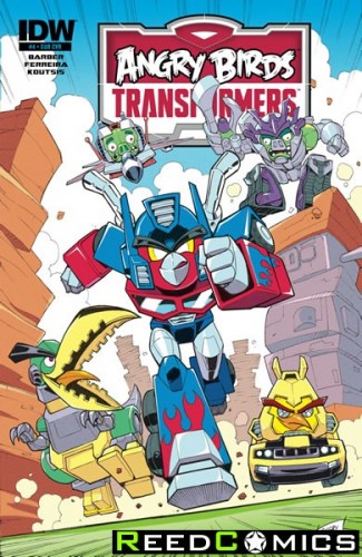 Angry Birds Transformers #4 (Subscription Variant Cover)