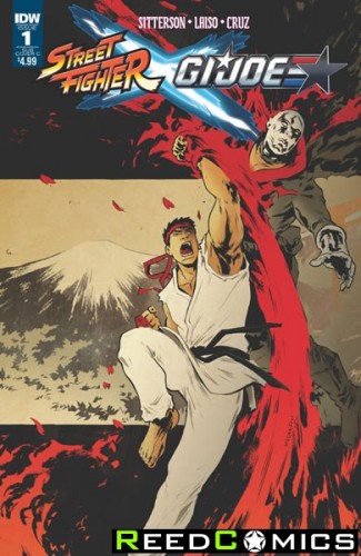 Street Fighter X GI Joe #1 (Subscription Variant Cover)