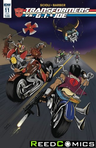 Transformers vs GI Joe #11 (Subscription Variant Cover)