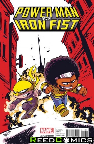 Power Man and Iron Fist Volume 3 #1 (Skottie Young Baby Variant Cover)