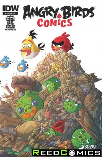 Angry Birds #10 (Subscription Variant Cover)