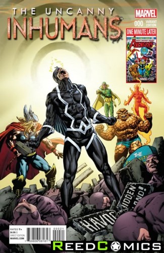 Uncanny Inhumans #0 (1 in 15 Incentive Variant Cover)