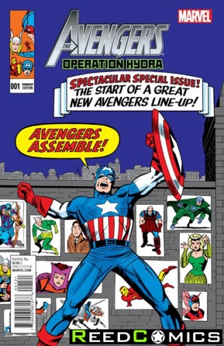 Avengers Operation Hydra #1 One Shot (Kirby Classic Variant Cover)