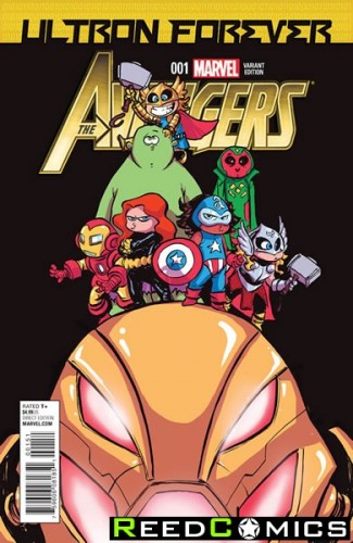 Avengers Ultron Forever #1 (Skottie Young Baby Variant Cover)