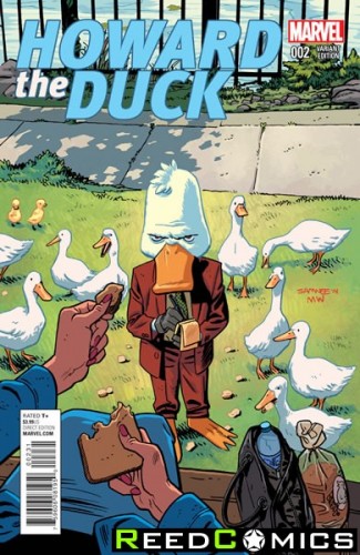 Howard the Duck Volume 4 #2 (1 in 25 Incentive Variant Cover)