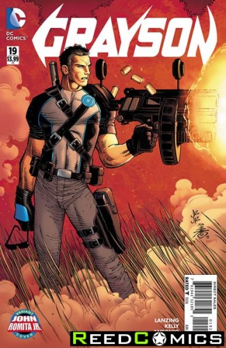 Grayson #19 (Romita Variant Cover)