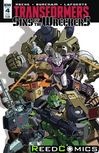 Transformers Sins of the Wreckers #4 (Subscription Variant Cover)