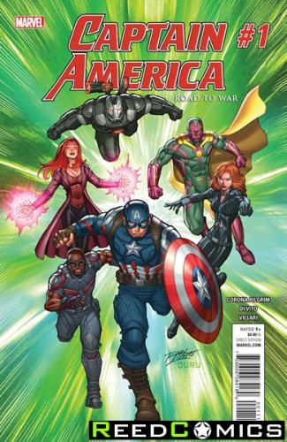 Captain America Road to War #1