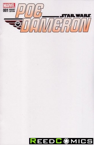 Star Wars Poe Dameron #1 (Blank Variant Cover)